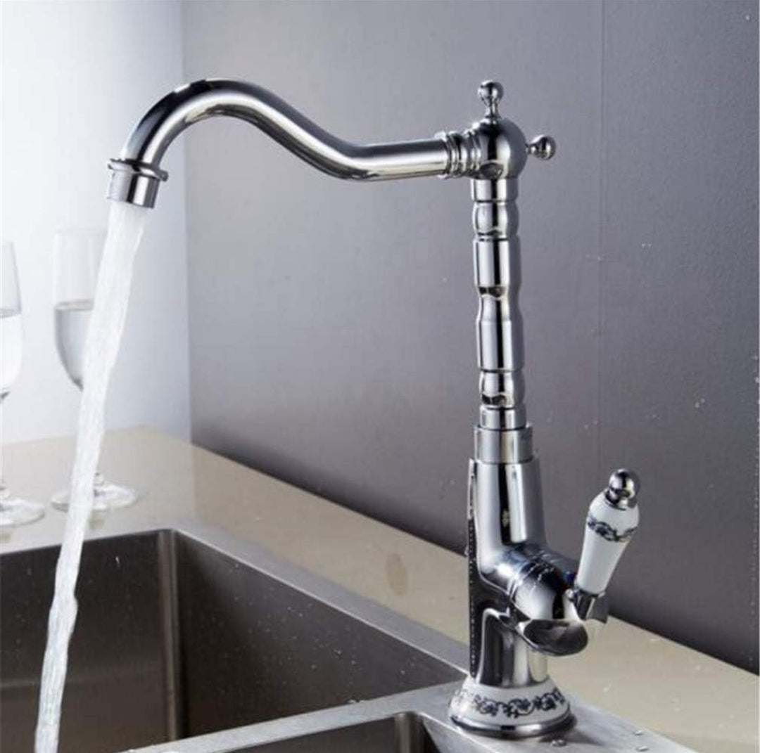 Robinet vintage pour cuisine en laiton