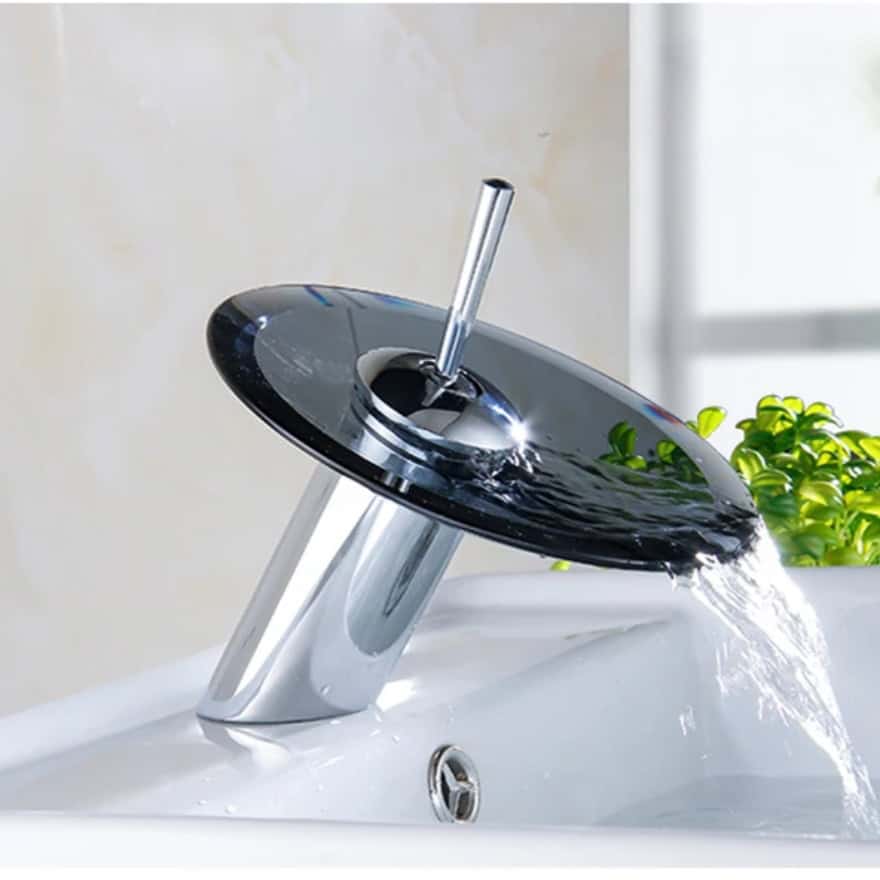 Robinet cascade salle de bain en laiton
