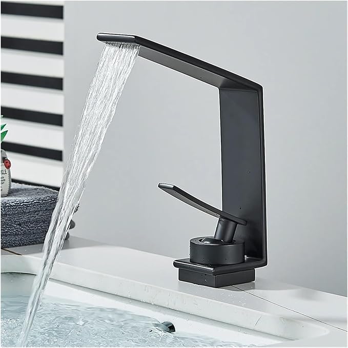 Robinet cascade salle de bain en laiton