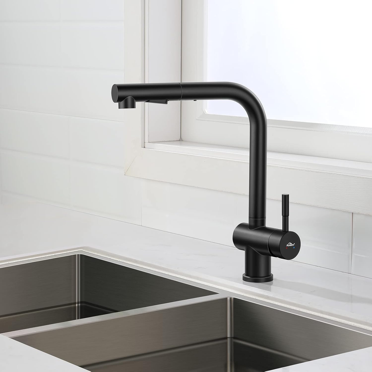 Robinet douchette pour cuisine en laiton