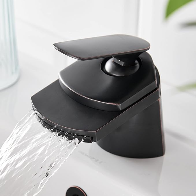 Robinet salle de bain cascade 3 voies en laiton