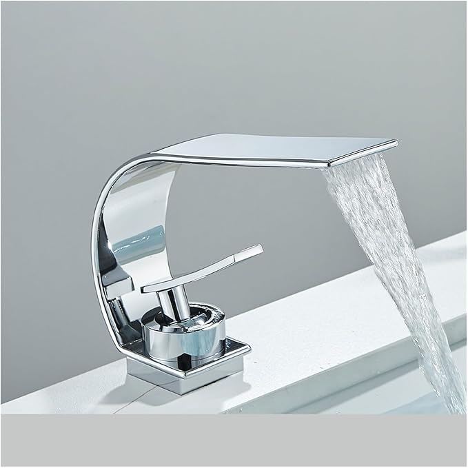Robinet cascade salle de bain en laiton