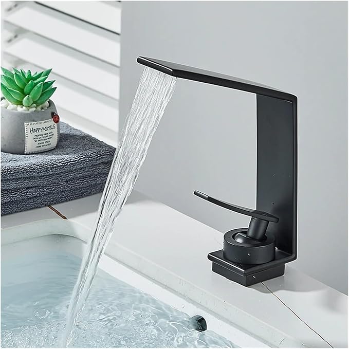 Robinet cascade salle de bain en laiton