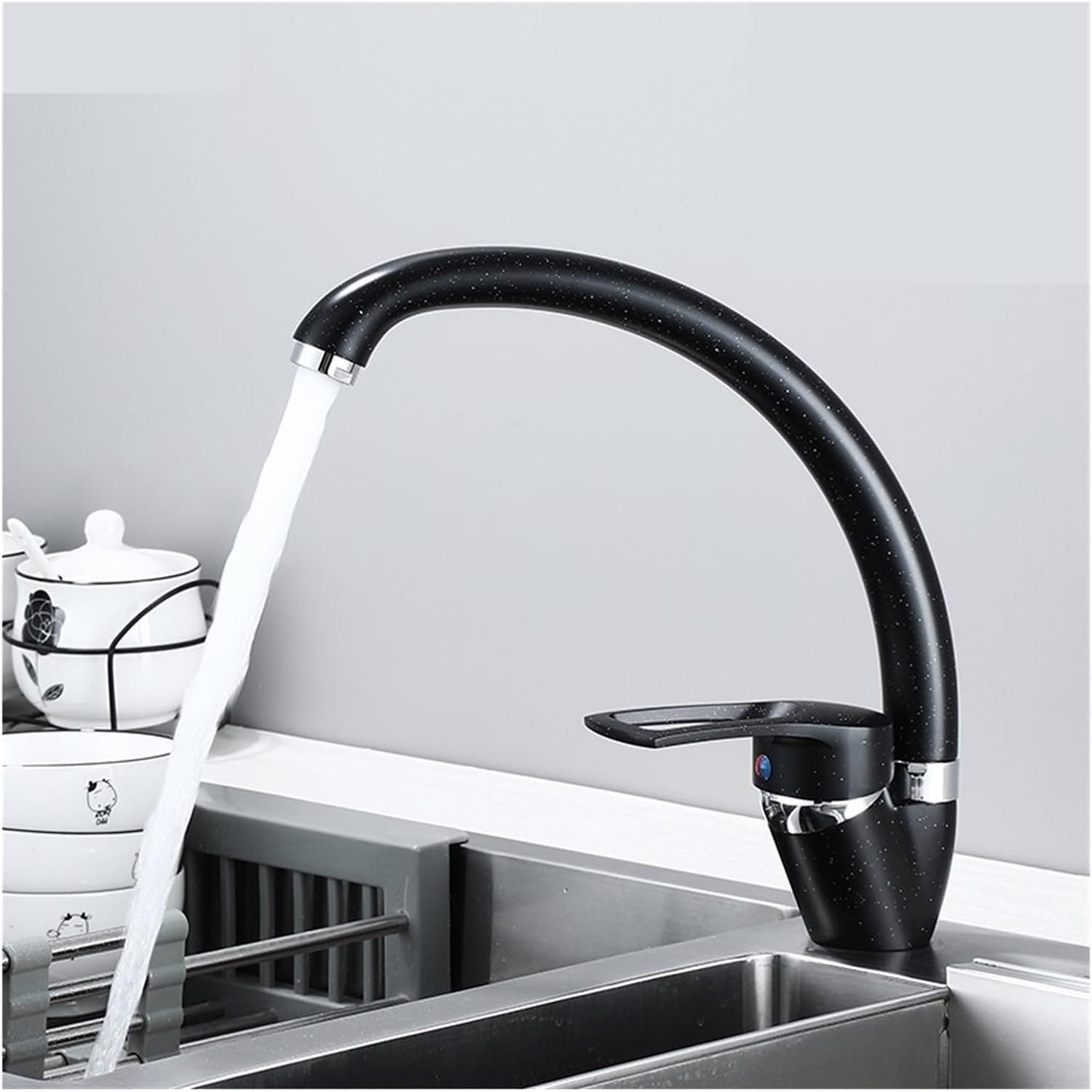 Robinet col de pour cuisine en laiton
