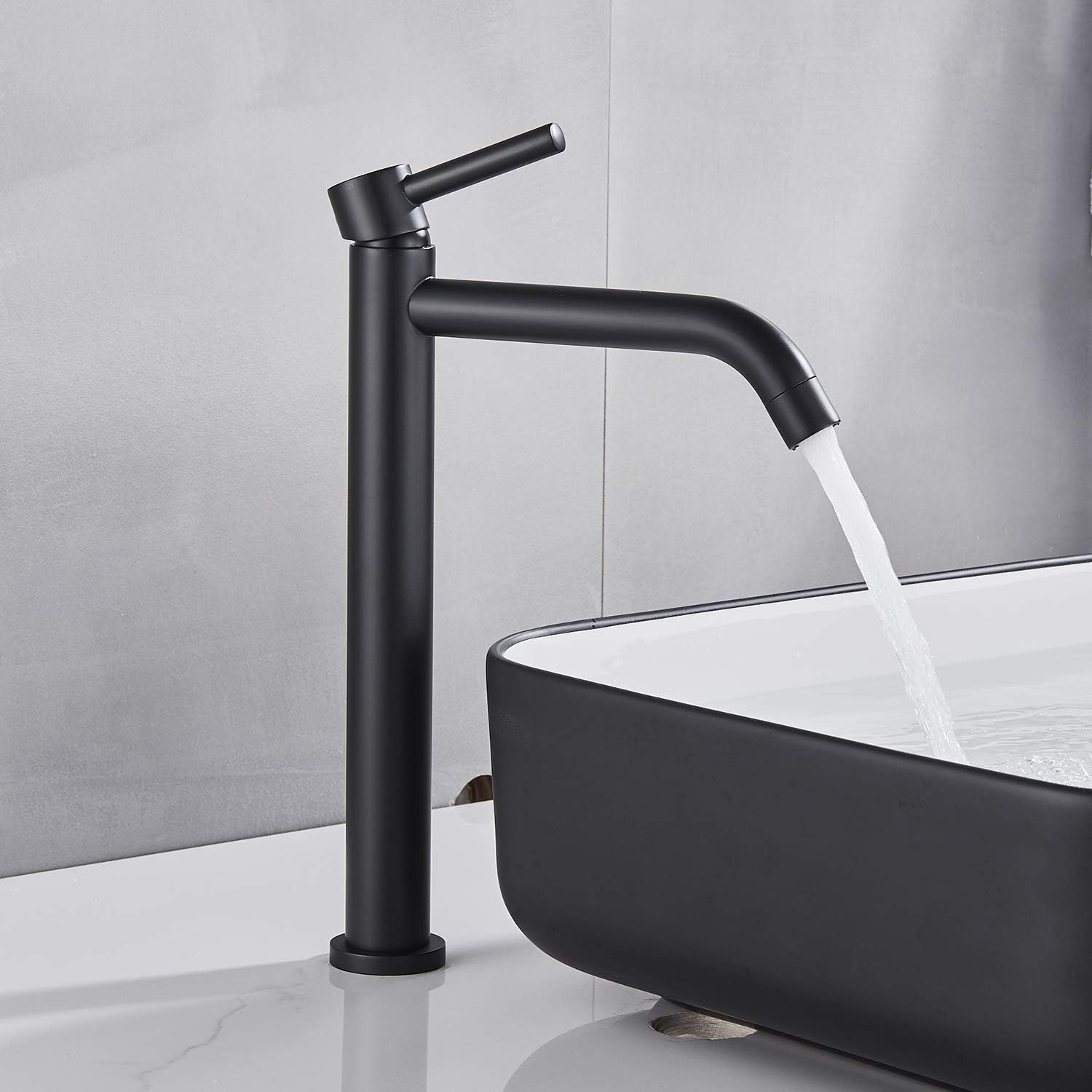 Robinet haut pour vasque salle de bain en laiton
