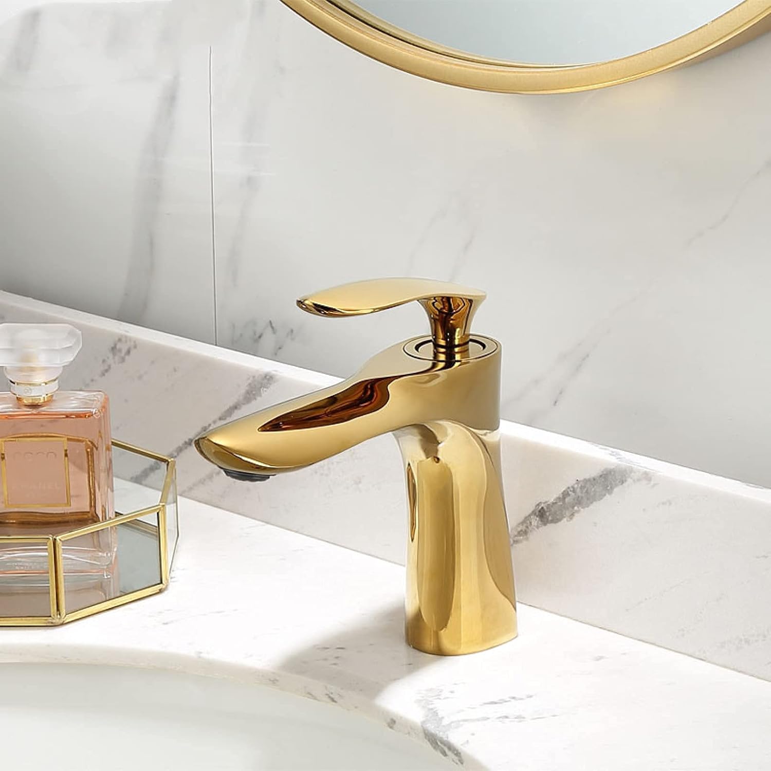 Robinet salle de bain en laiton