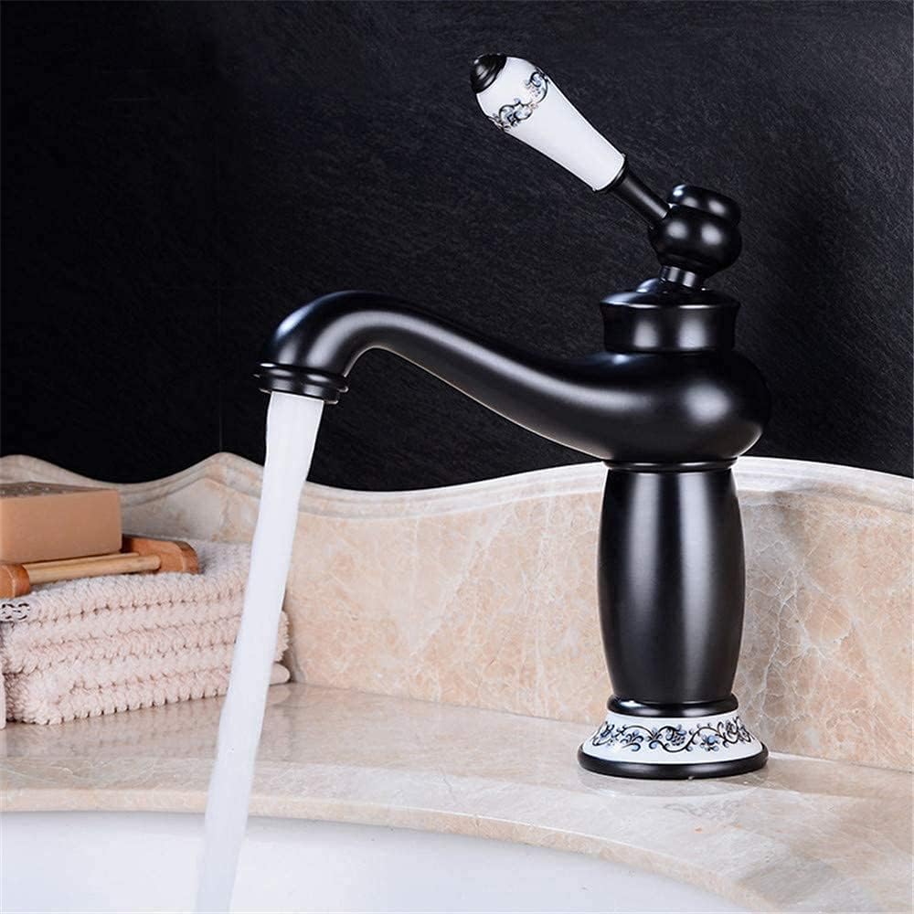 Robinet vintage pour salle de bain en laiton