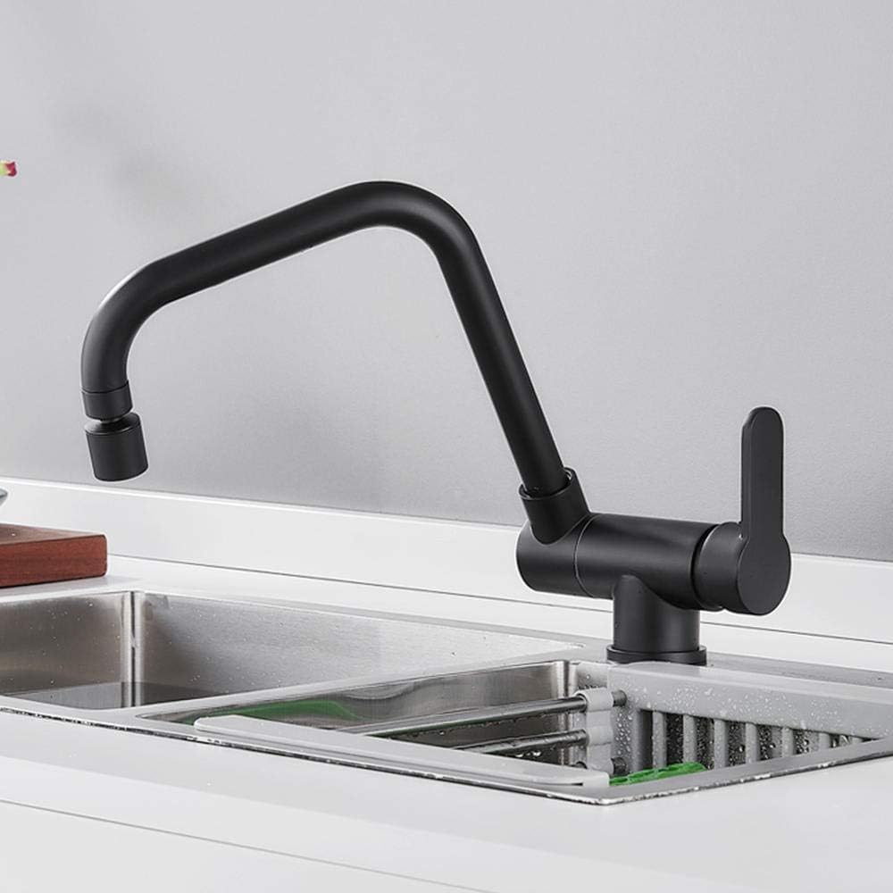 Robinet cuisine pliable sous fenêtre laiton