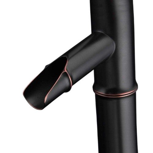 Robinet haut cascade pour vasque en laiton