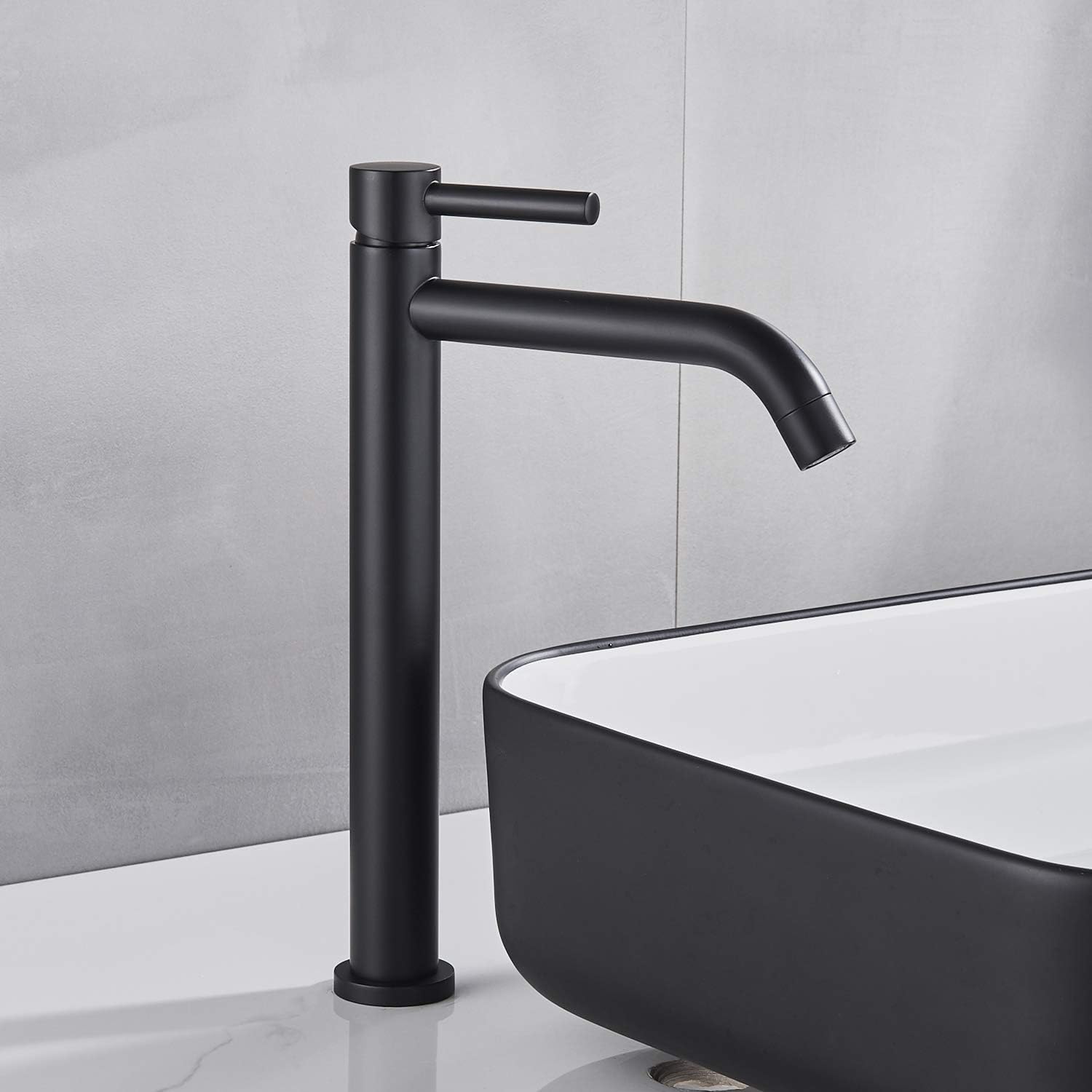 Robinet haut pour vasque salle de bain en laiton