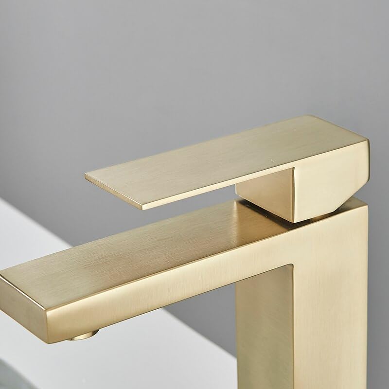 Robinet haut pour vasque salle de bain en laiton
