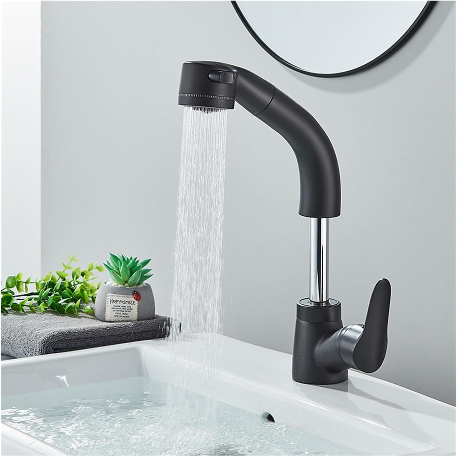 Robinet douchette salle de bain en laiton