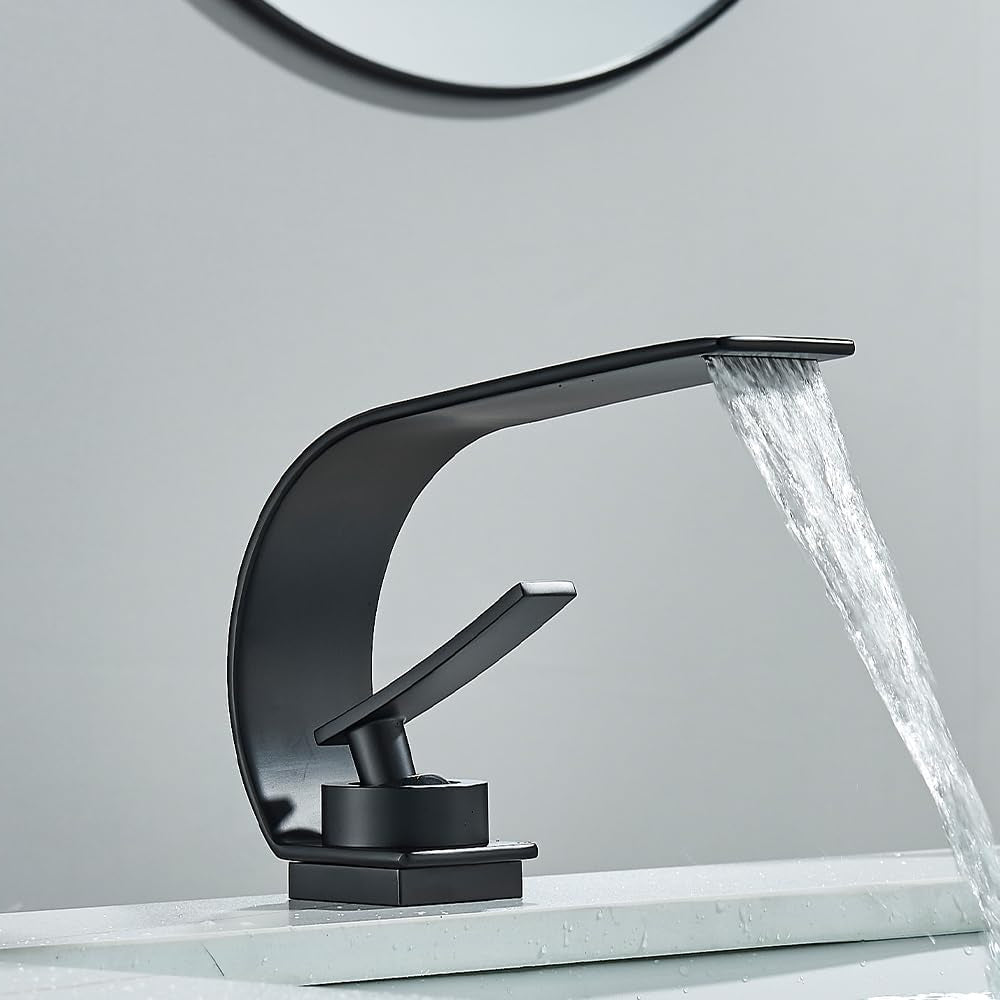 Robinet cascade salle de bain en laiton