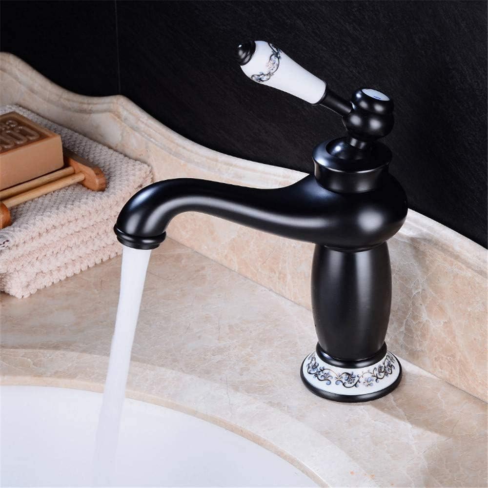 Robinet vintage pour salle de bain en laiton