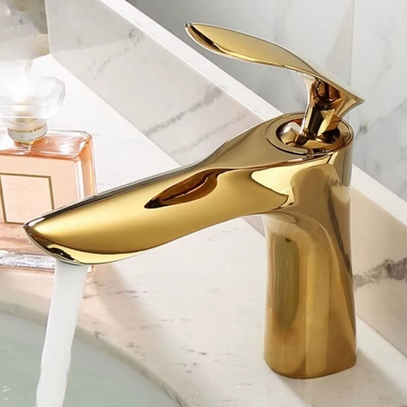 Robinet salle de bain en laiton