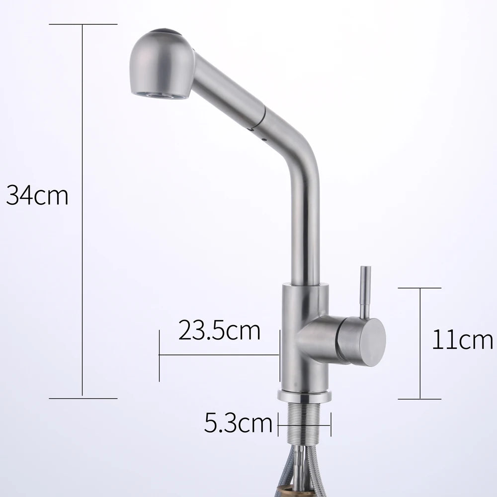 Robinet cuisine douchette avec 2 jets modulables
