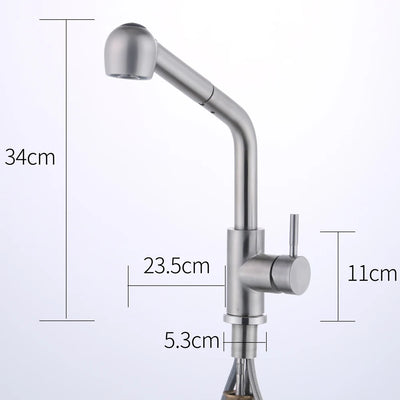 Robinet cuisine douchette avec 2 jets modulables