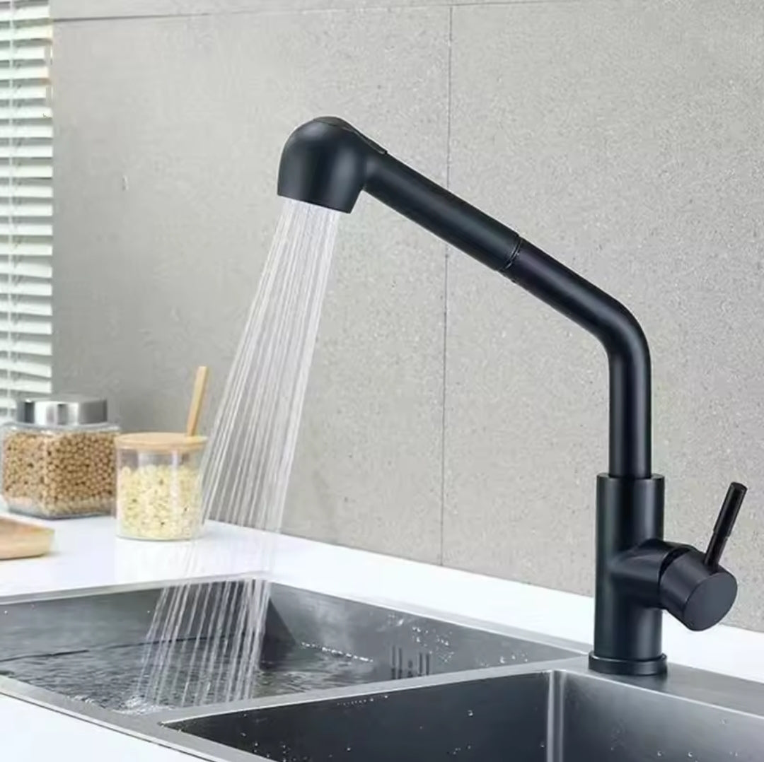 Robinet cuisine douchette pour cuisine en laiton