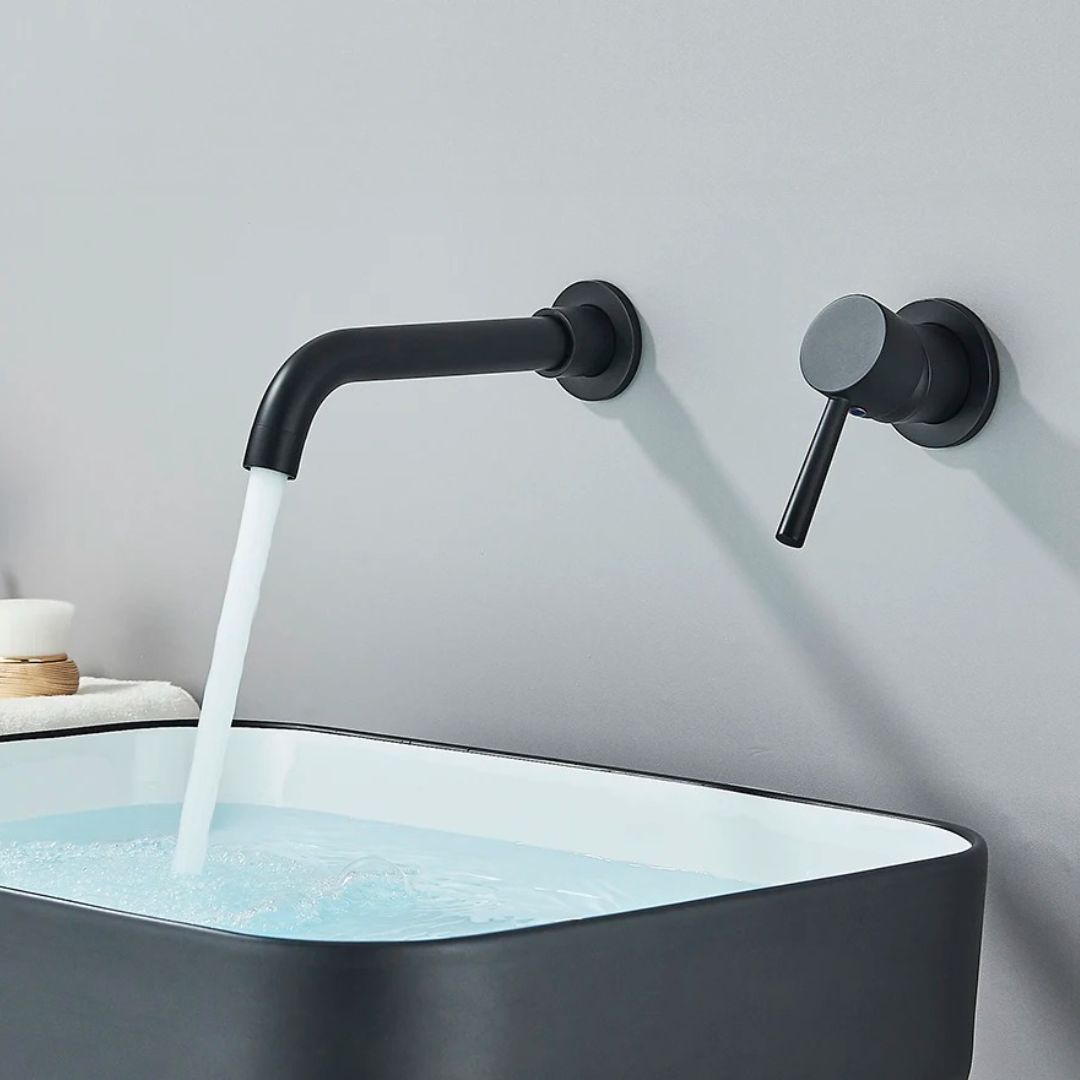 Robinet encastrable pour salle de bain en laiton