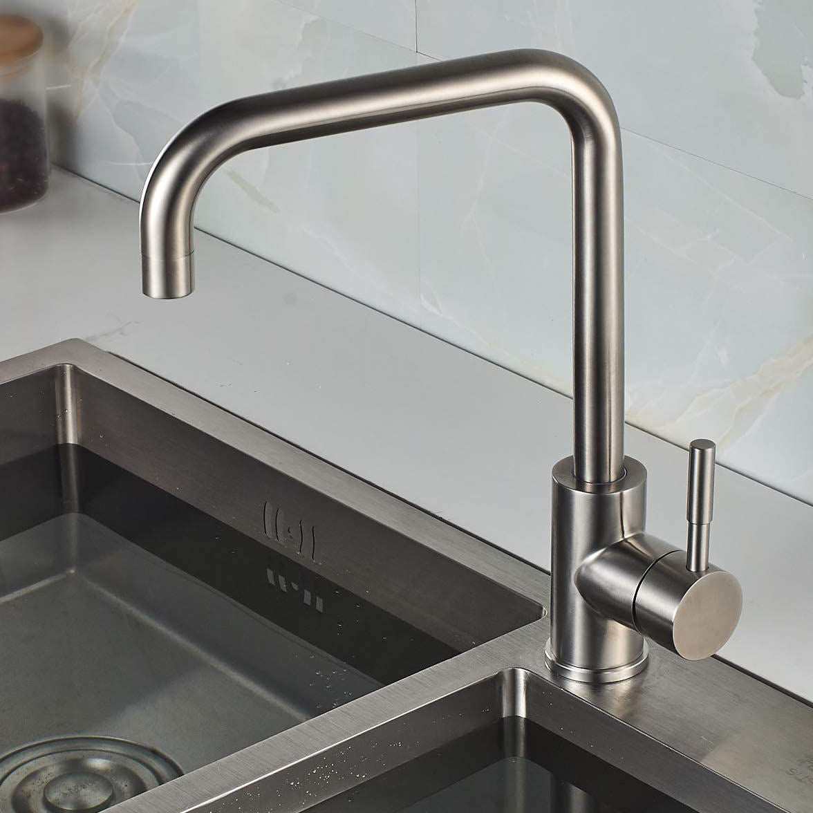 Robinet cuisine  en inox
