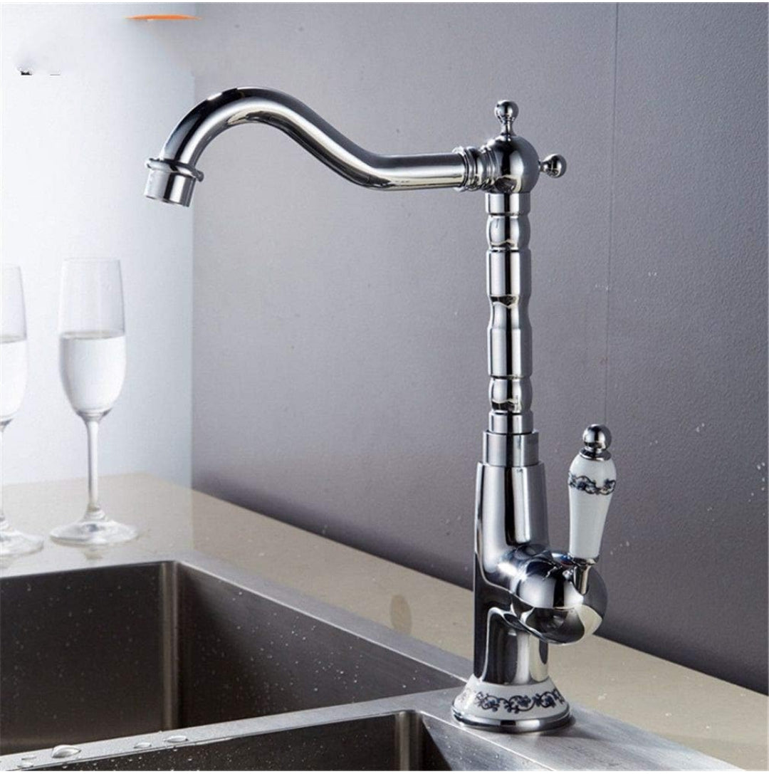 Robinet vintage pour cuisine en laiton