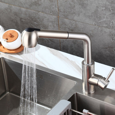 Robinet cuisine douchette avec 2 jets modulables