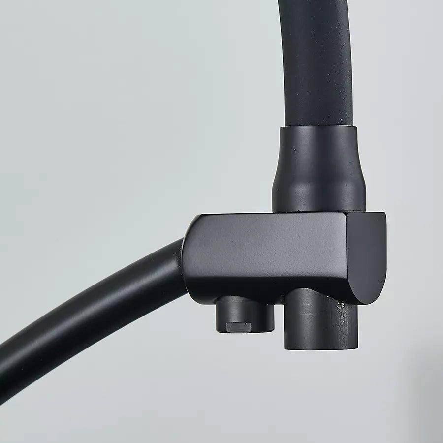 Robinet cuisine flexible purificateur d'eau en laiton